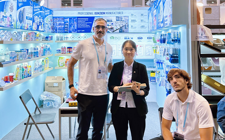 Guangzhou Junkai Cleaning Detergent Ltd. Celebrates Successful Participation at Canton Fair 2025